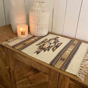 These beautiful hand loomed table mats are the perfect thing to spice up your table, sideboards, place settings, walls, anywhere and everywhere. @swancreekinteriors Australia.