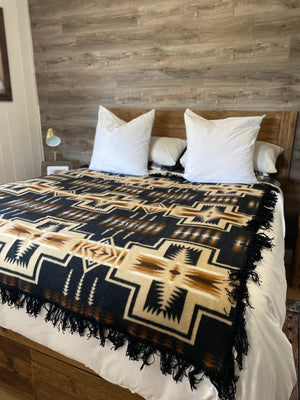 Pendleton Harding Shawl blanket. Available Swan Creek Interiors Australia
