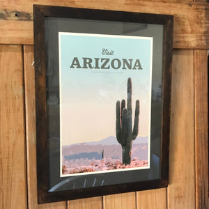 Iconic Arizona 🌵 landscape  Canvas poster framed with Swan Creek’s signature wooden frame. Slightly fancier yet retains the lustrous character of native Australian timber.  We’ve used special acrylic glass that’s less breakable (and a little more expensive). We can’t tell it’s not regular glass. This means we can post these and you can shift or travel with them.  Frame size: W36 x L47. Check out the rest of the Art collection.