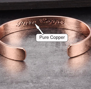 Cowboys ‘Magnetic Copper’ Western Scroll Cuff