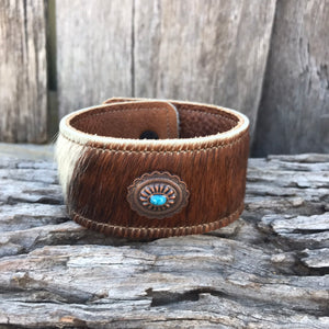 Fort Worth Leather Cuffs - Texas Artisan