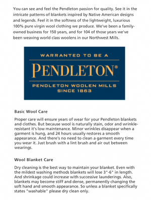 Pendleton Fire Legend Blanket