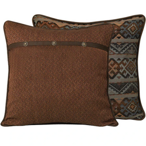 Del Rio Euro Cushion - Reversible