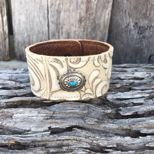 Fort Worth Leather Cuffs - Texas Artisan