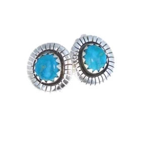 Blue Morenci Stud earrings 2