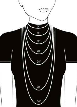 Escondia Layered Necklace 28’