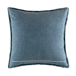 Blue Stonewashed Cushion