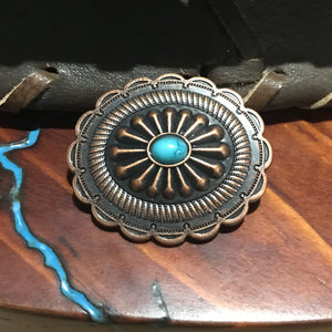 Conchos are traditionally from Mexico and used to dress bridles and saddles. Today they are used to accessorise your hats, belts and bags.