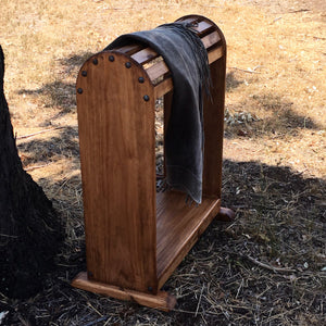 Swan Creek - Saddle Stand Natural finish