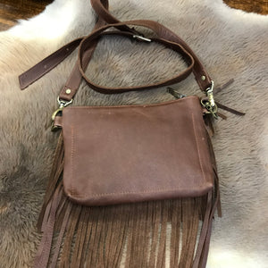 Trinity Mini handbag - Dark brown