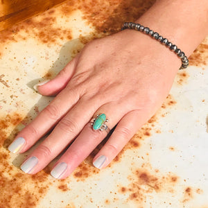 Blossom Royston Turquoise ring Small