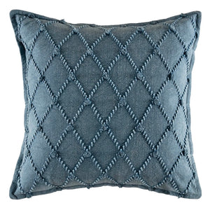 Blue Stonewashed Cushion