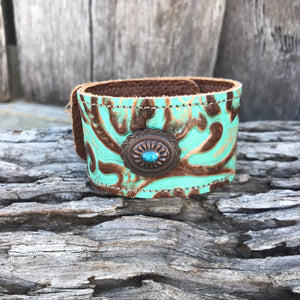 Fort Worth Leather Cuffs - Texas Artisan