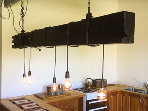 Rustic Chandelier - 5 Bulb - Custom Order