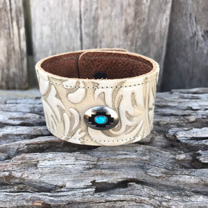 Fort Worth Leather Cuffs - Texas Artisan